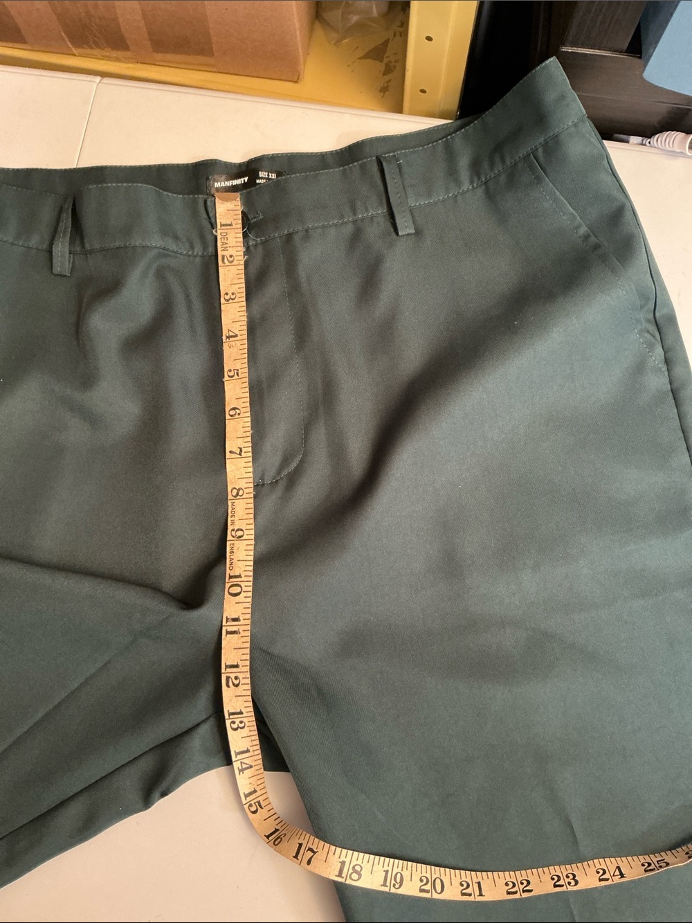 NFINITY Emerald Green Tuxedo Blazer with Black Satin Trim - Picture 9 of 9